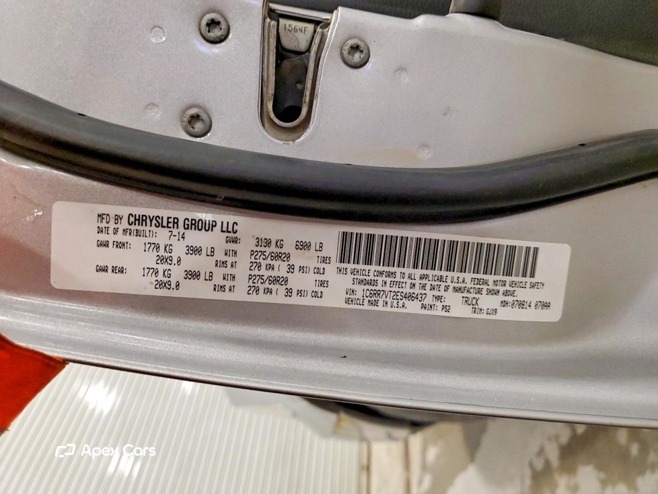 RAM 1500 2014