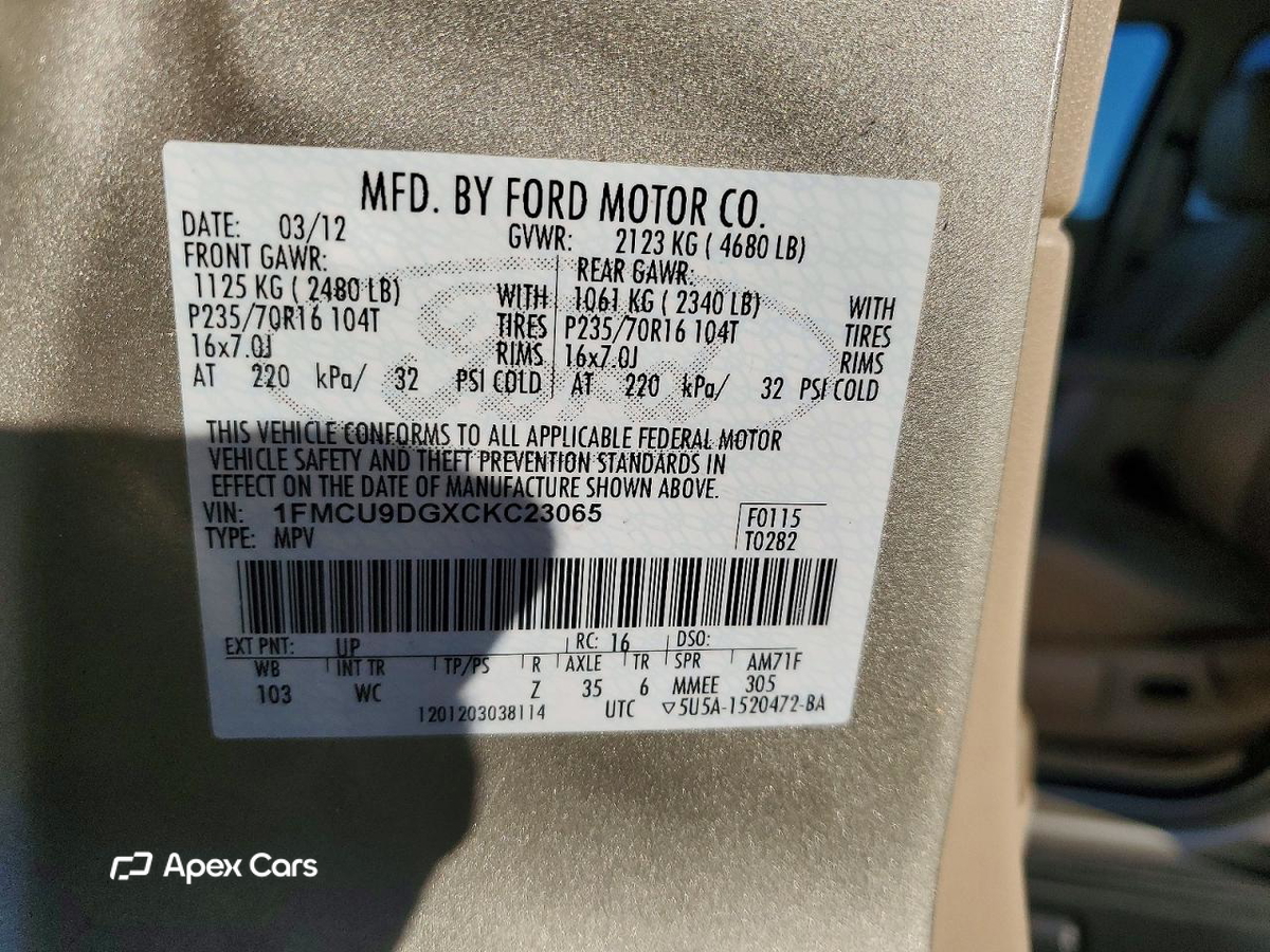 Ford Escape 2012