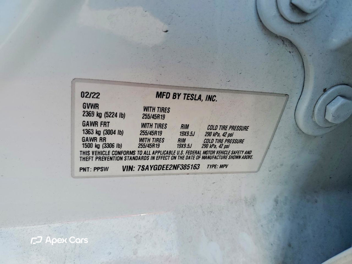 Tesla Model Y 2022