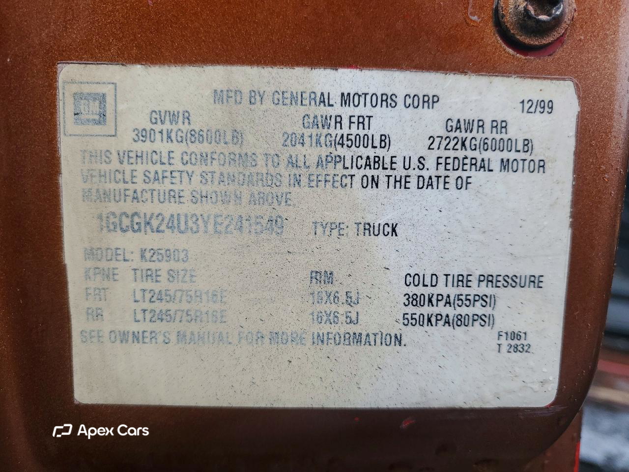 Chevrolet Silverado 2000