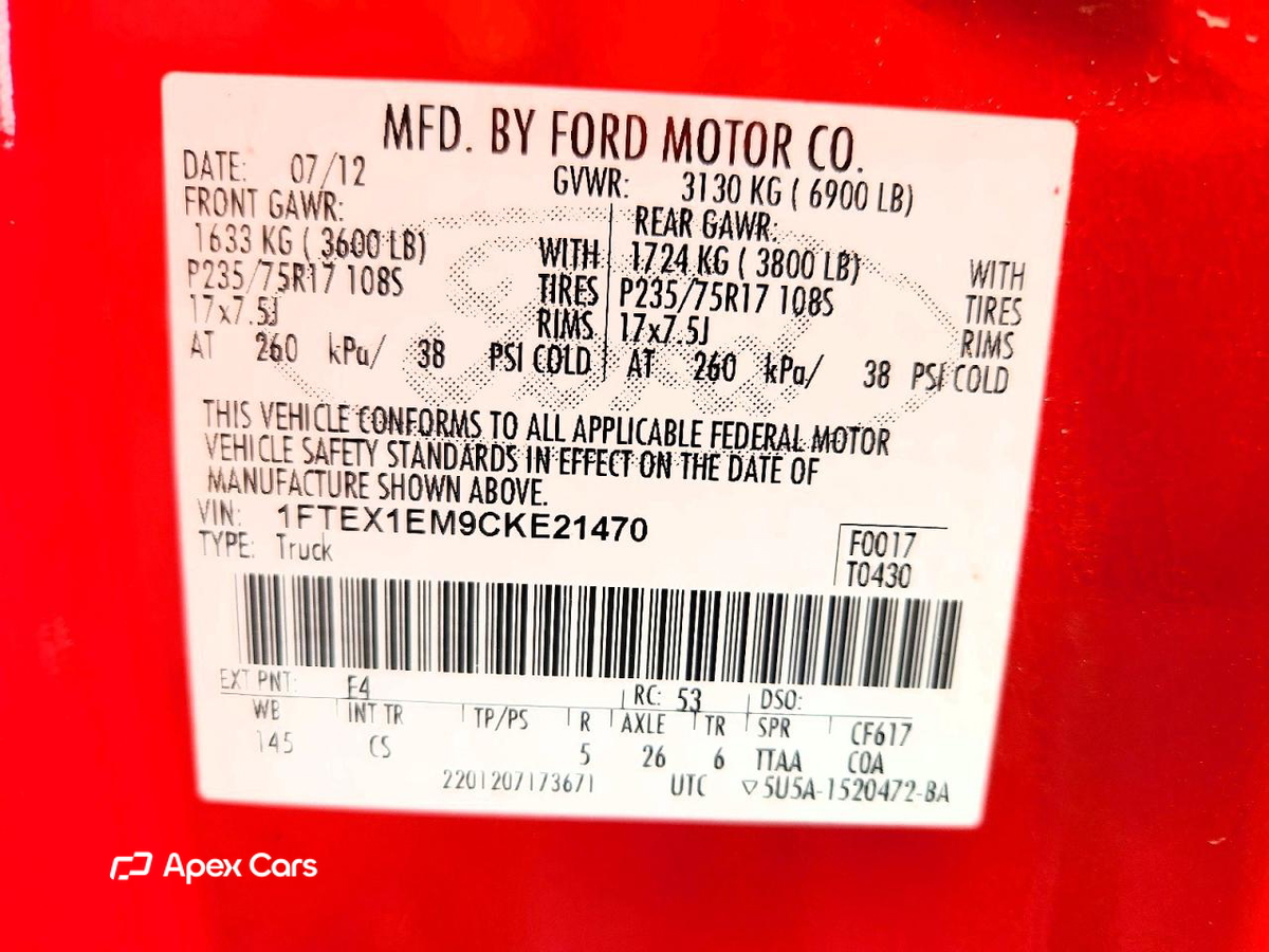 Ford F-150 2012