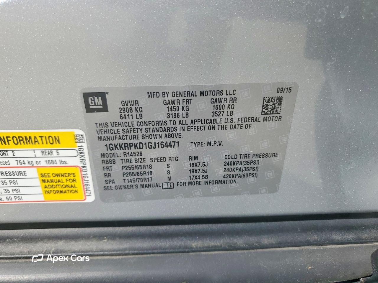 GMC Acadia 2016