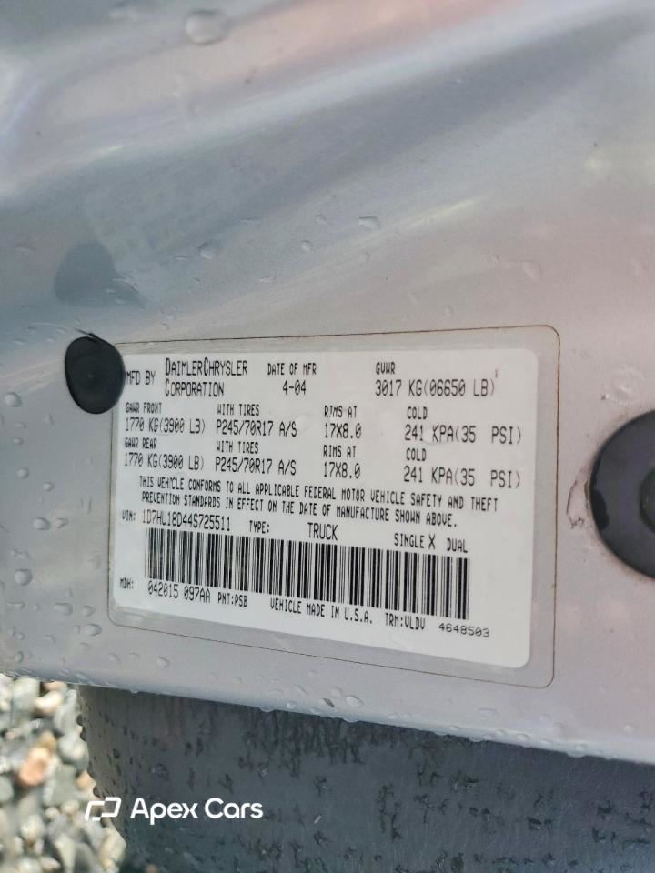 Dodge RAM 2004