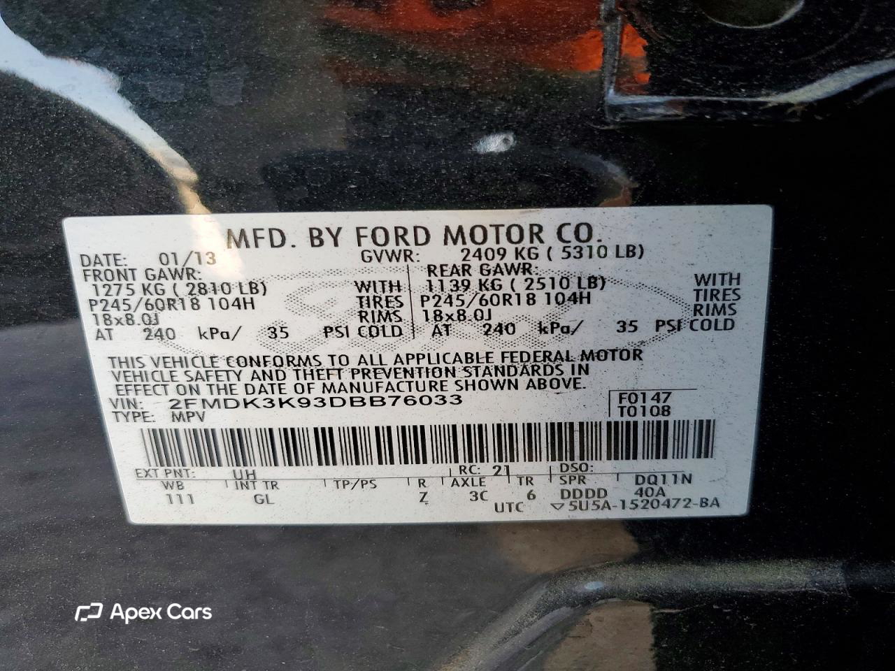Ford Edge 2013