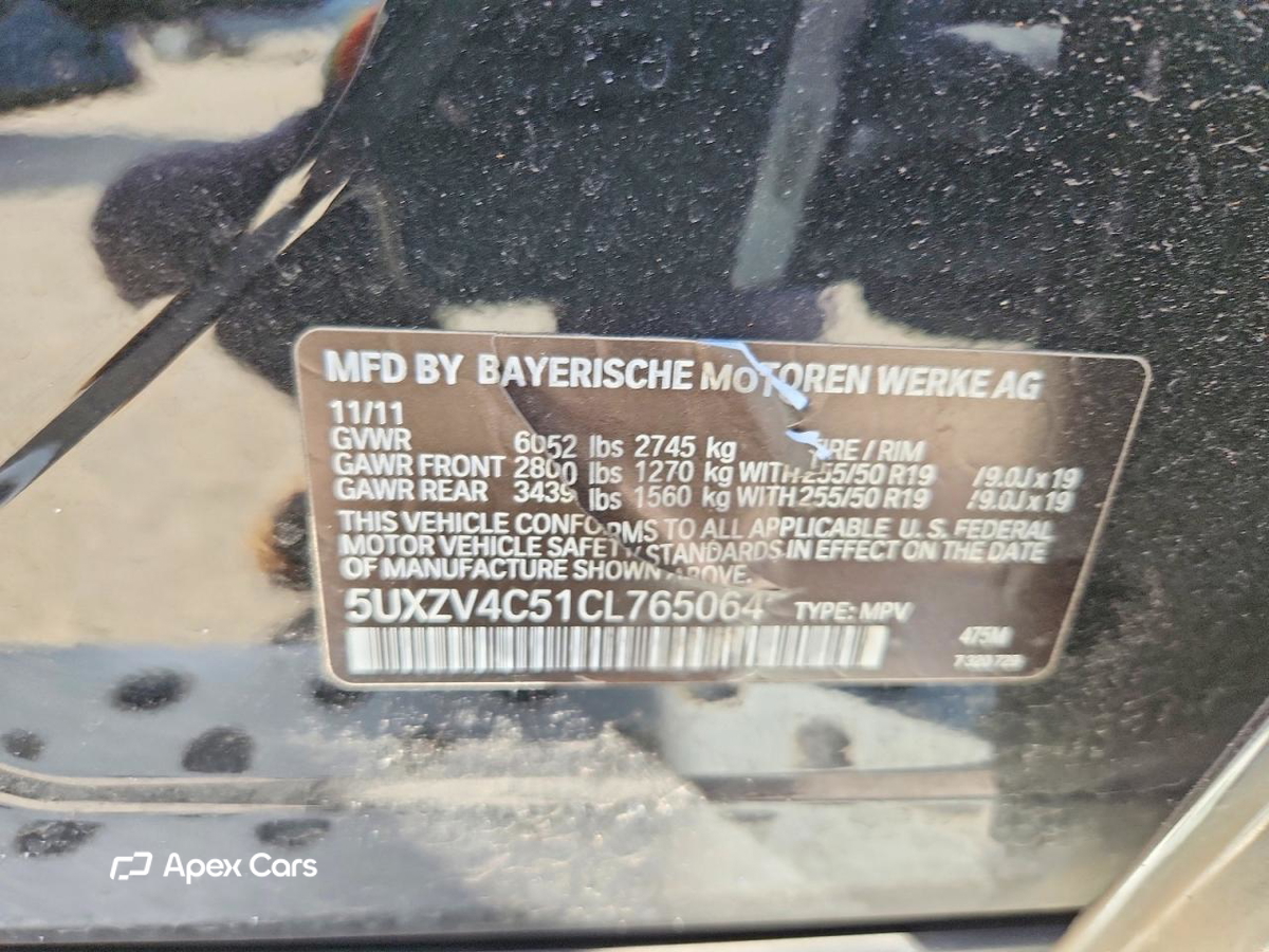 BMW X5 2012