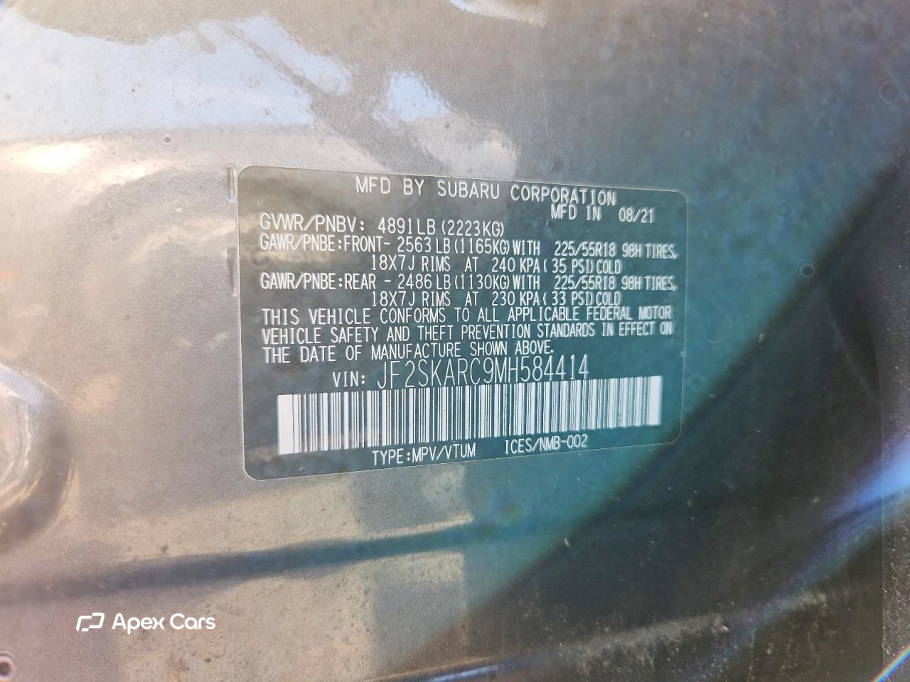 Subaru Forester 2021