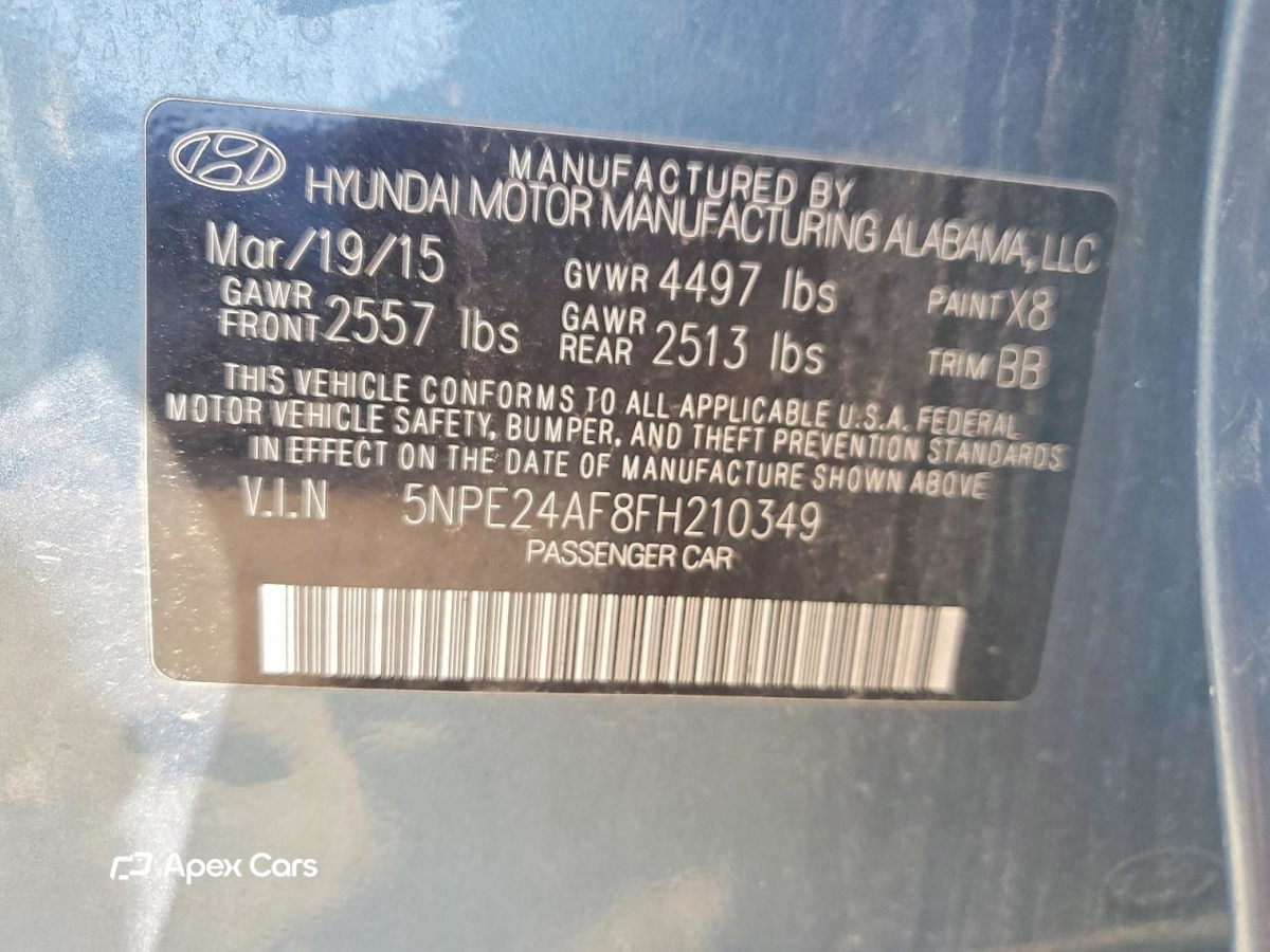Hyundai Sonata 2015