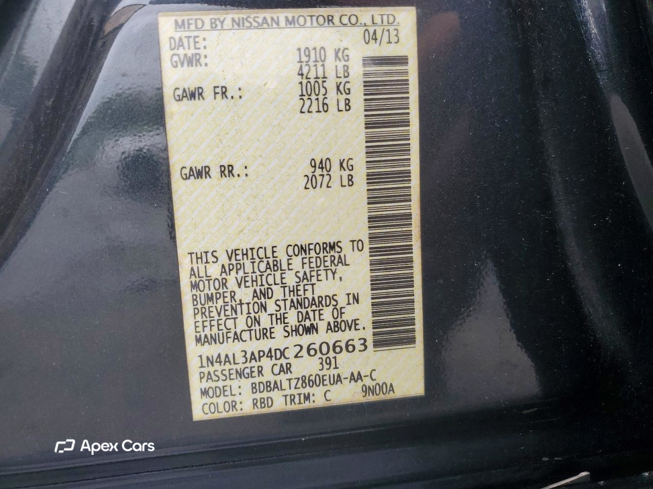 Nissan Altima 2013
