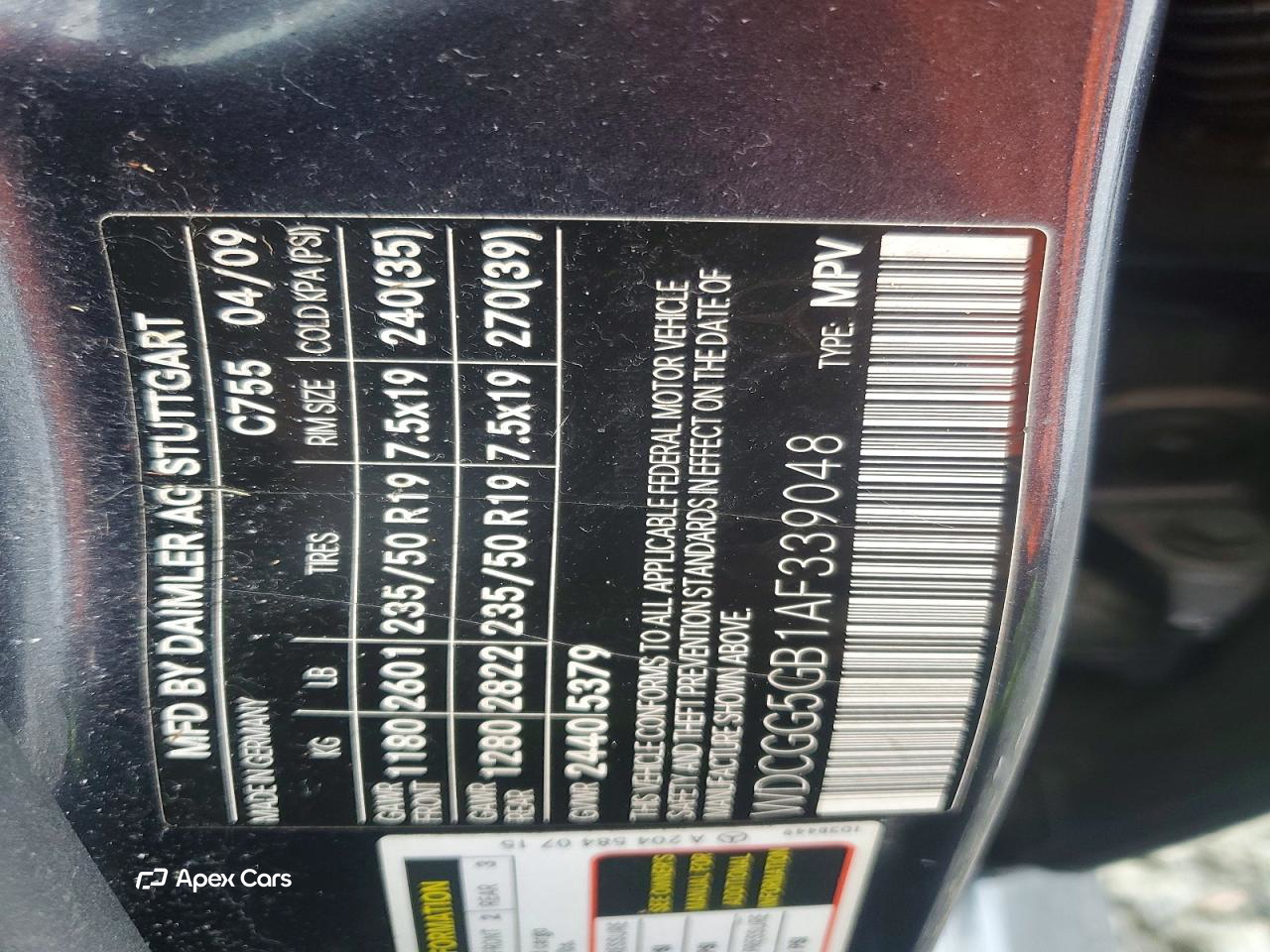 Mercedes-Benz GLK-klasse 2010