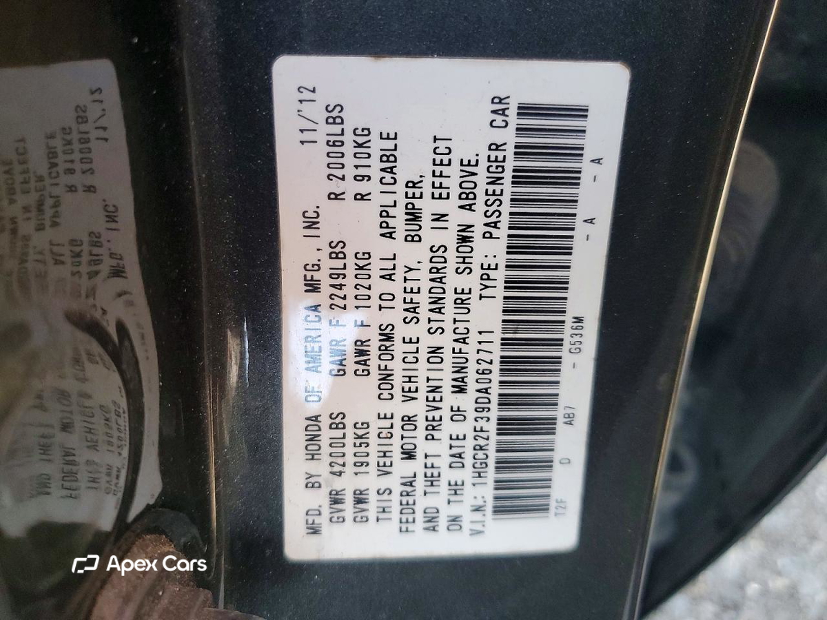 Honda Accord 2013