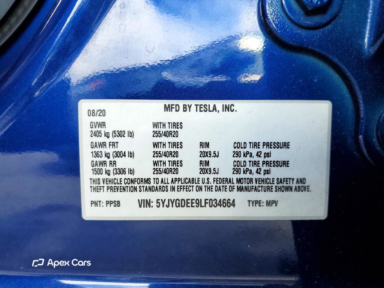 Tesla Model Y 2020