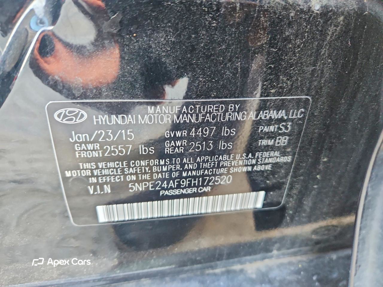 Hyundai Sonata 2015