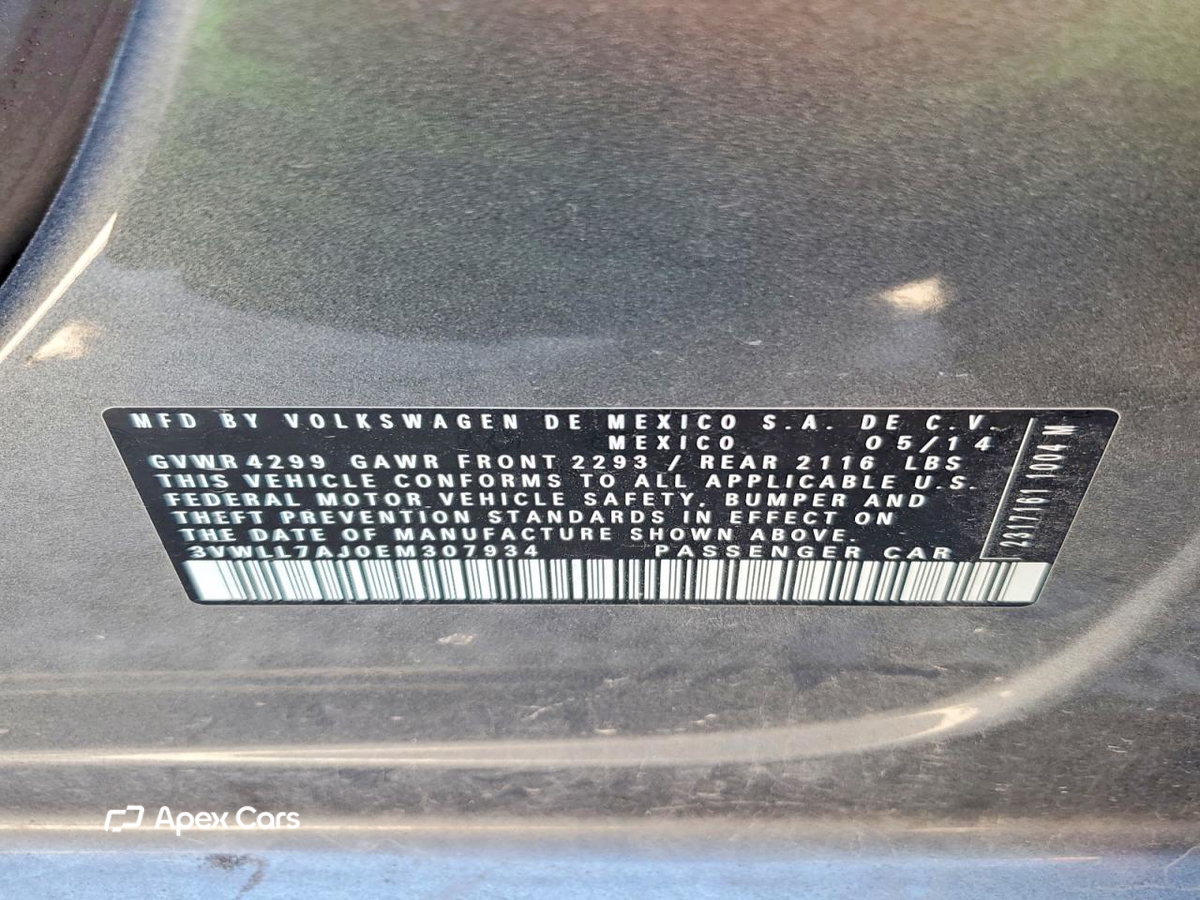 Volkswagen Jetta 2014