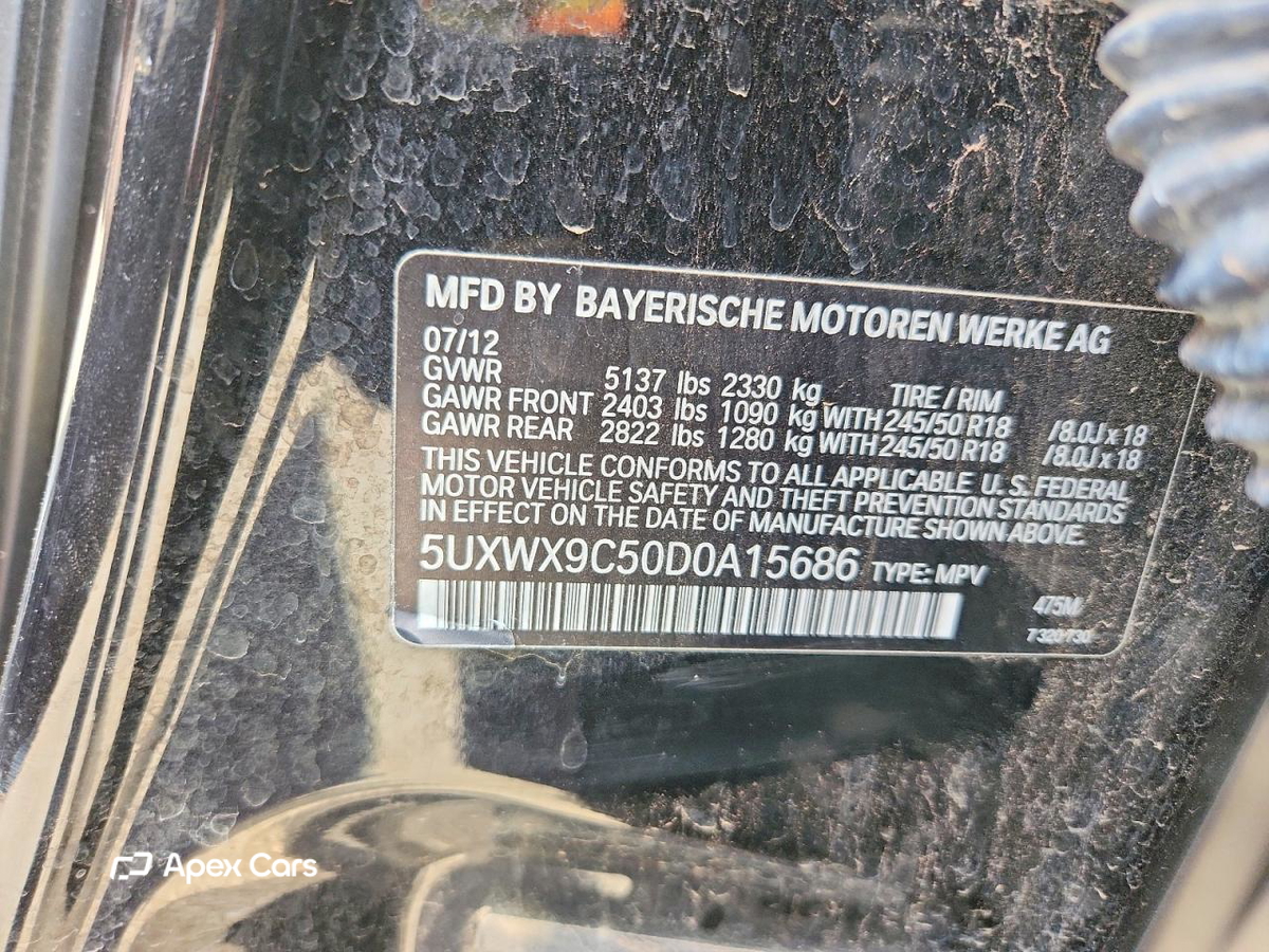 BMW X3 2013