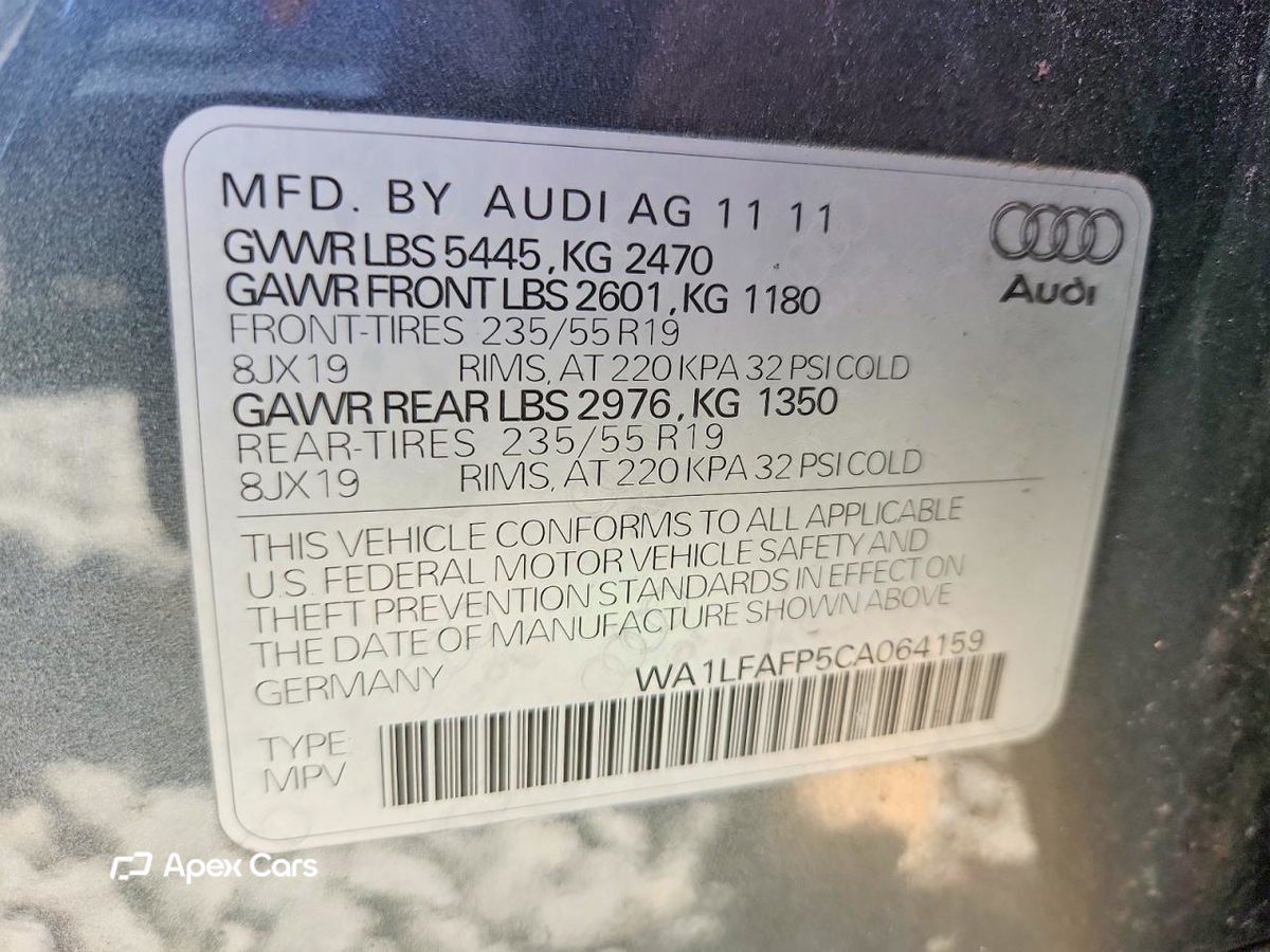 Audi Q5 2012