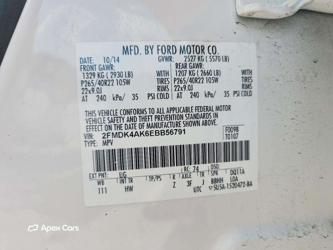 Ford Edge 2014