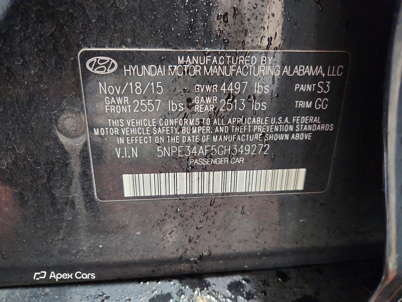 Hyundai Sonata 2016