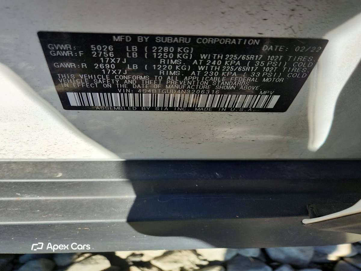 Subaru Outback 2022