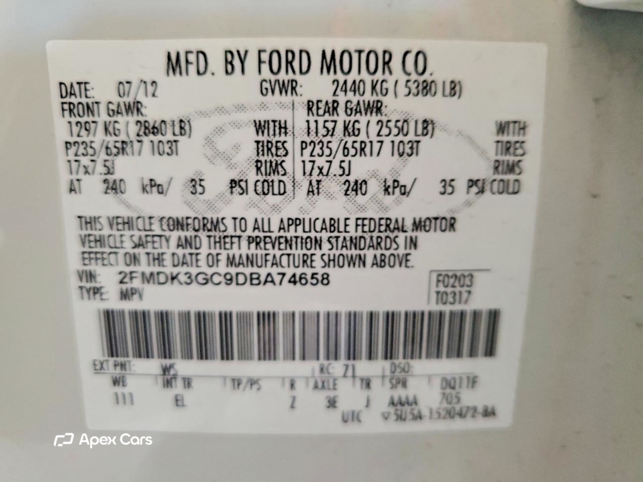 Ford Edge 2013