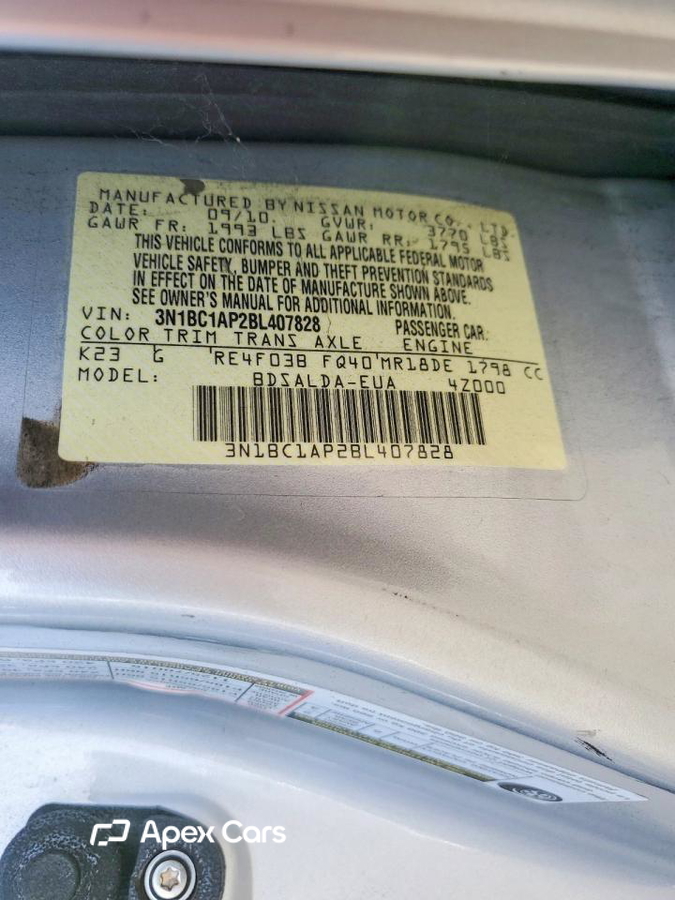 Nissan Versa 2011