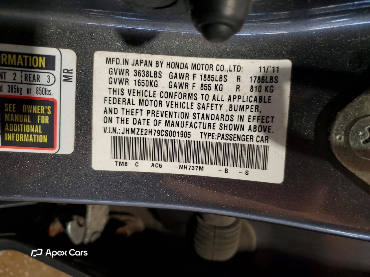 Honda Insight 2012