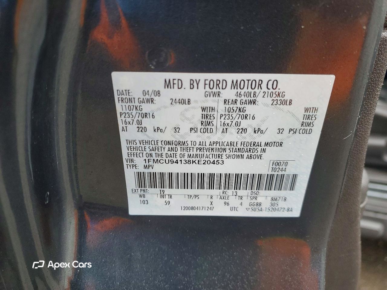 Ford Escape 2008