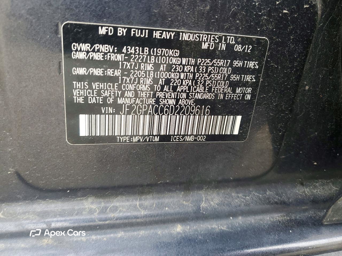 Subaru XV 2013