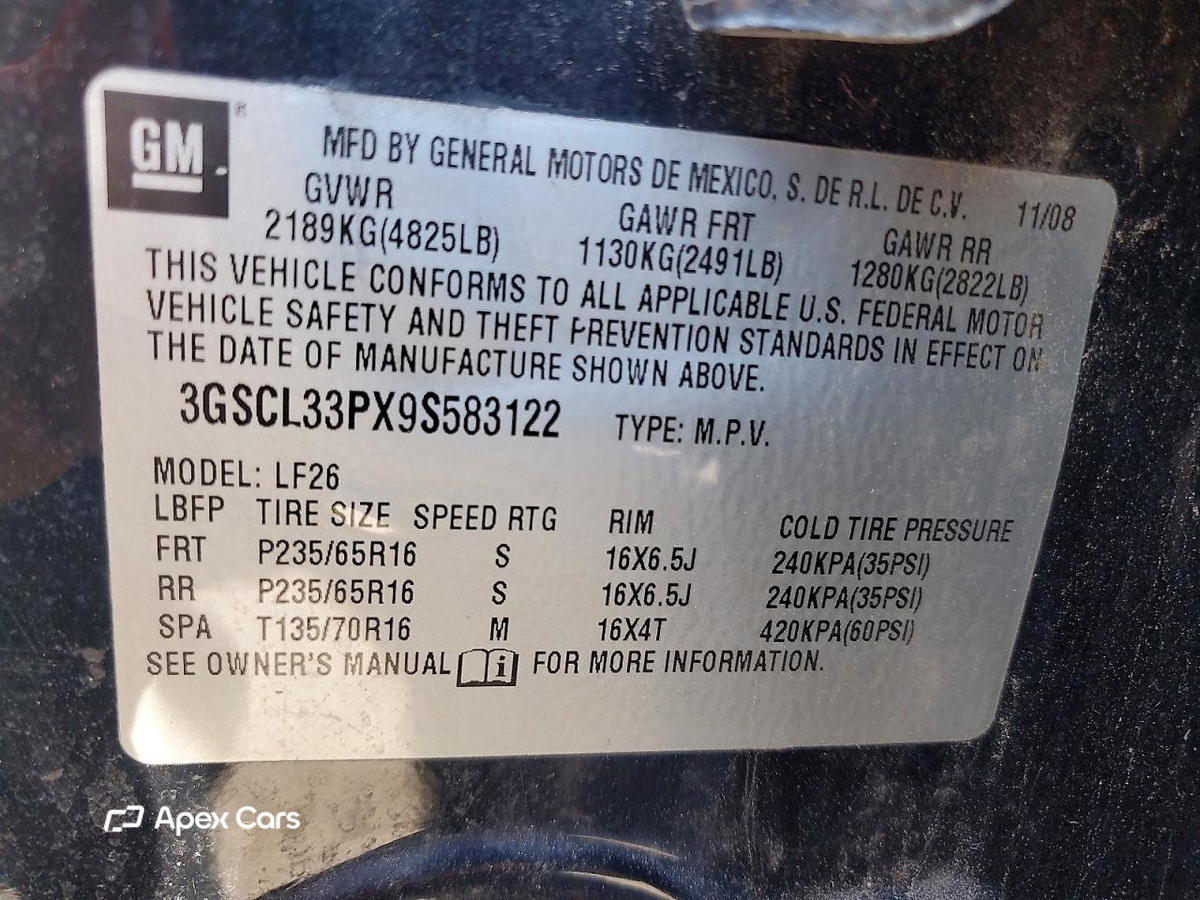 Saturn VUE 2009
