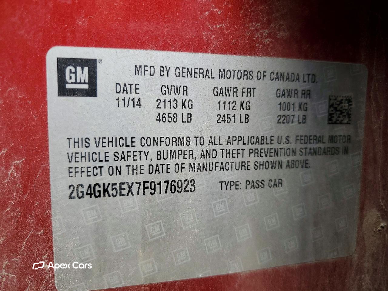 Buick Regal 2015