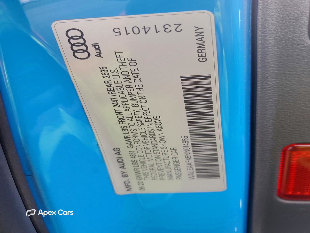 Audi A4 2022