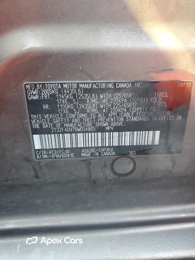 Toyota RAV 4 2011