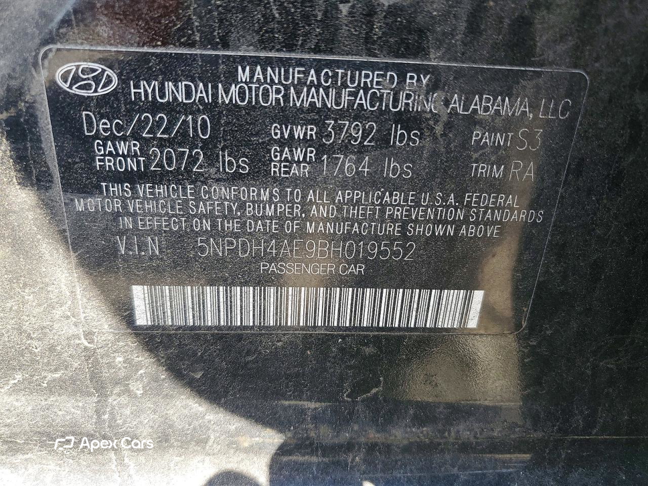 Hyundai Elantra 2011