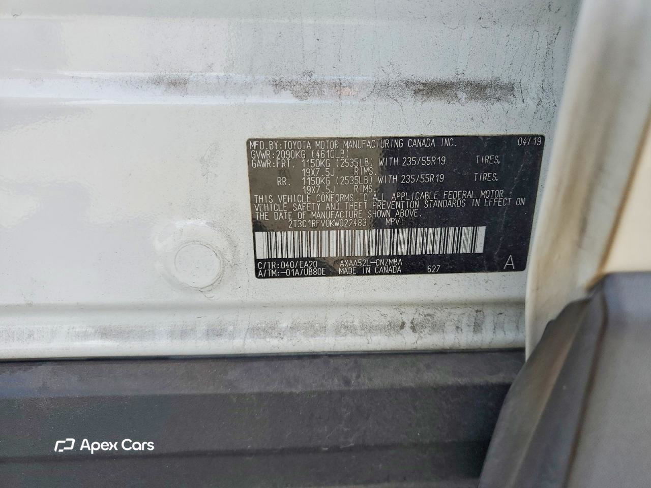 Toyota RAV 4 2019