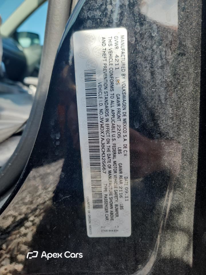 Volkswagen Jetta 2012