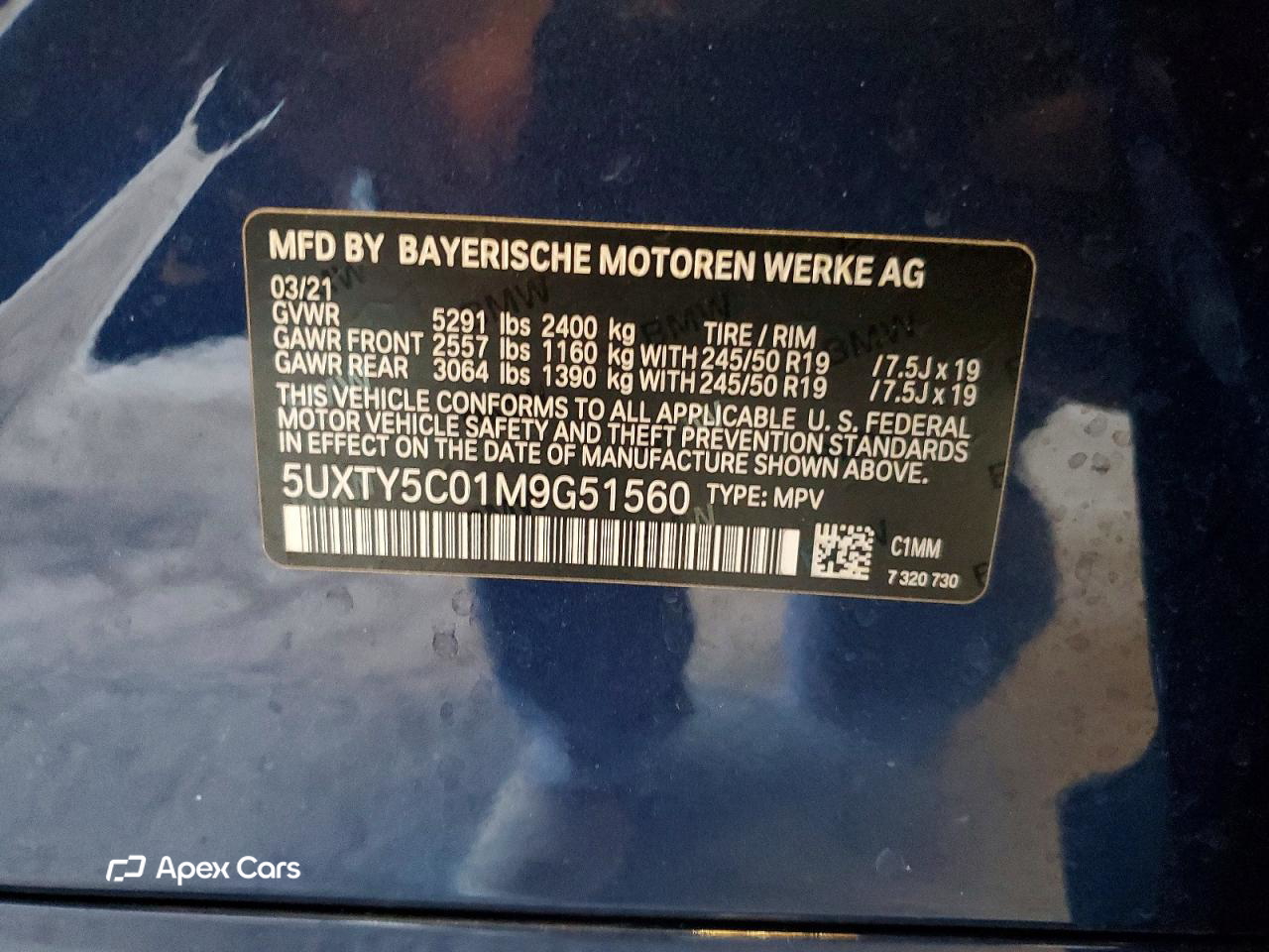 BMW X3 2021