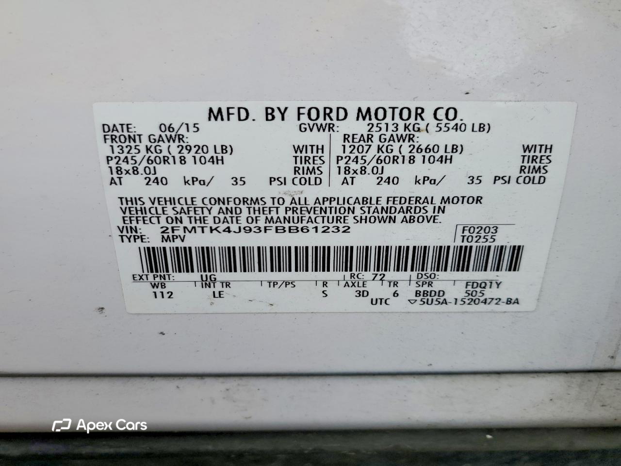 Ford Edge 2015