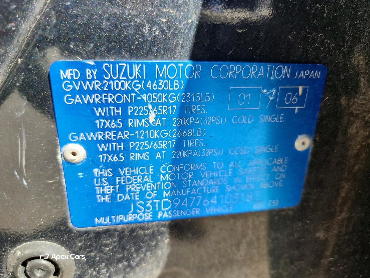 Suzuki Grand Vitara 2006