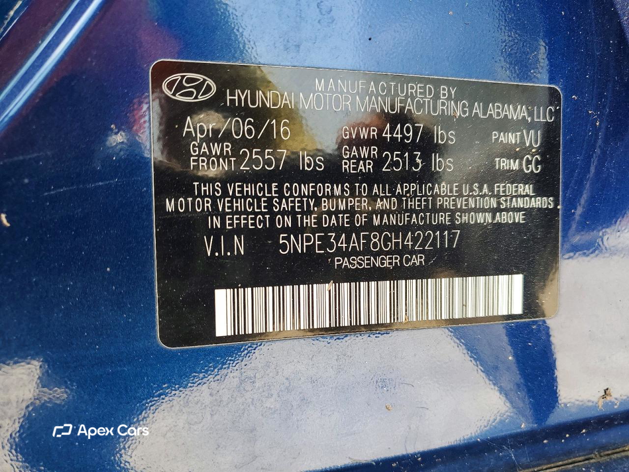 Hyundai Sonata 2016