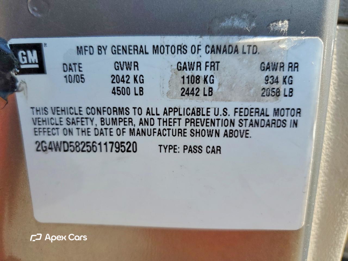 Buick LaCrosse 2006