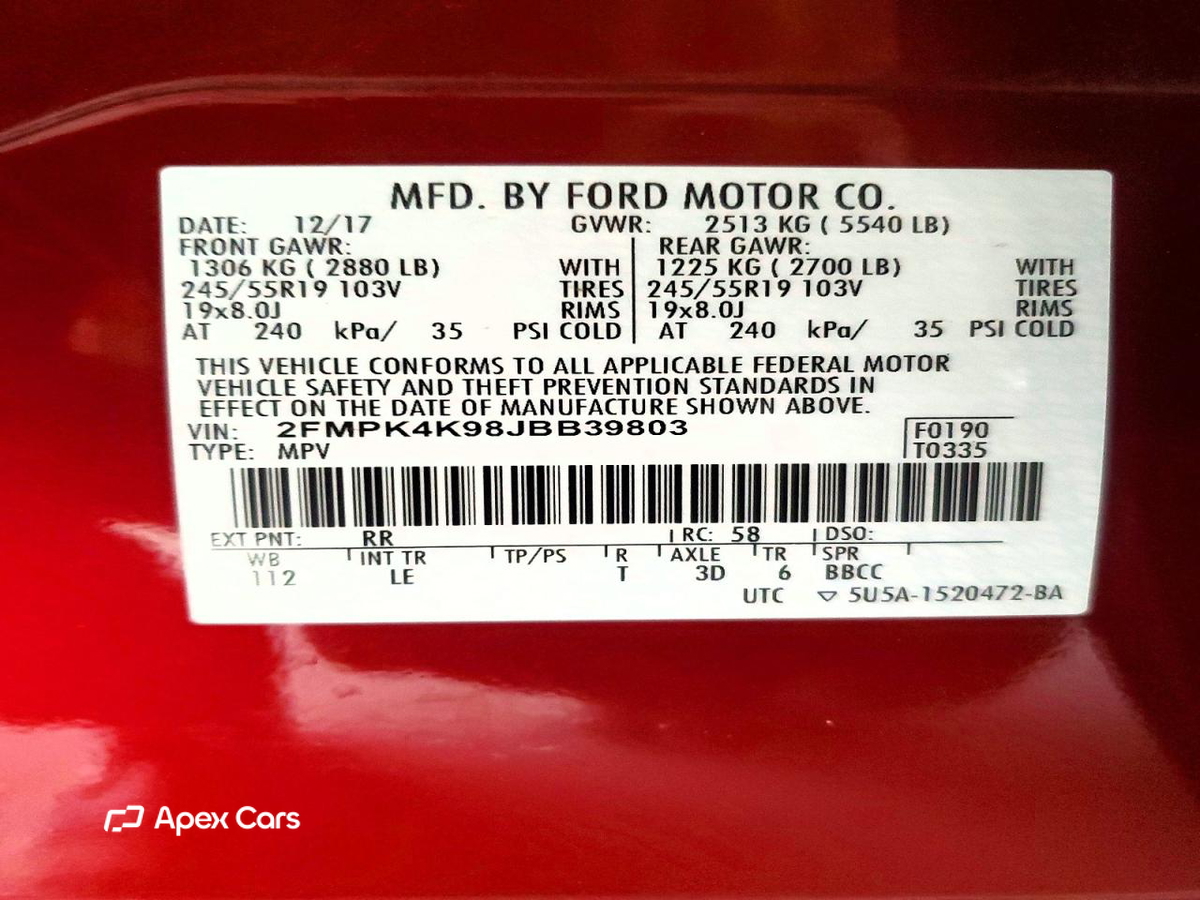 Ford Edge 2018