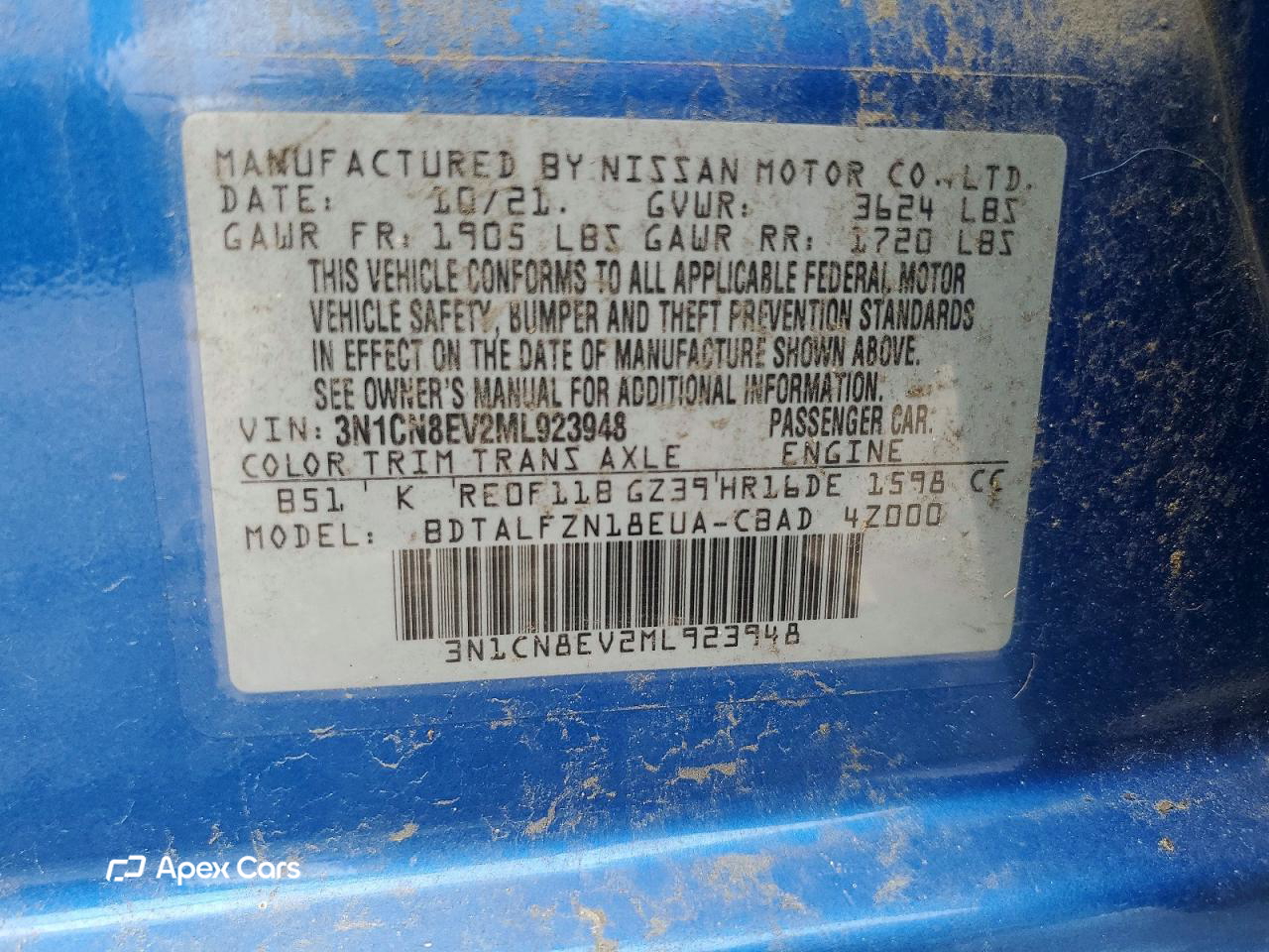 Nissan Versa 2021
