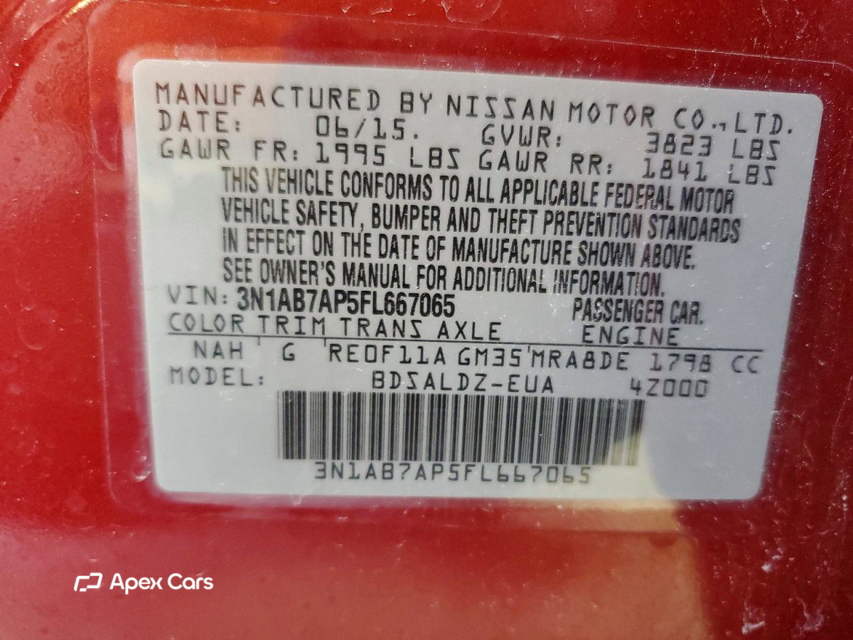 Nissan Sentra 2015