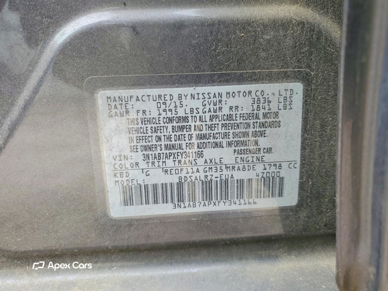Nissan Sentra 2015