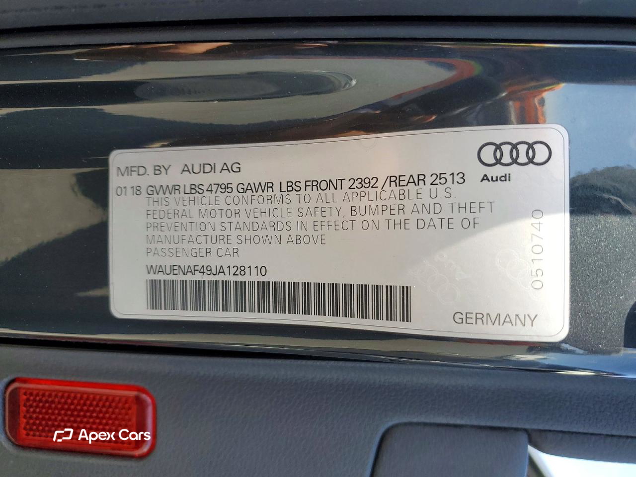 Audi A4 2018