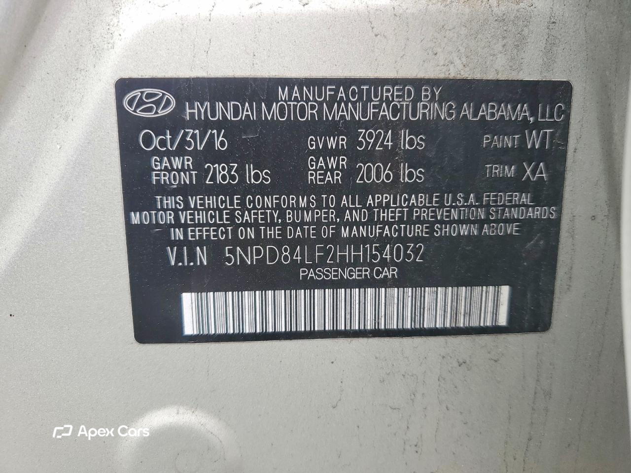 Hyundai Elantra 2017