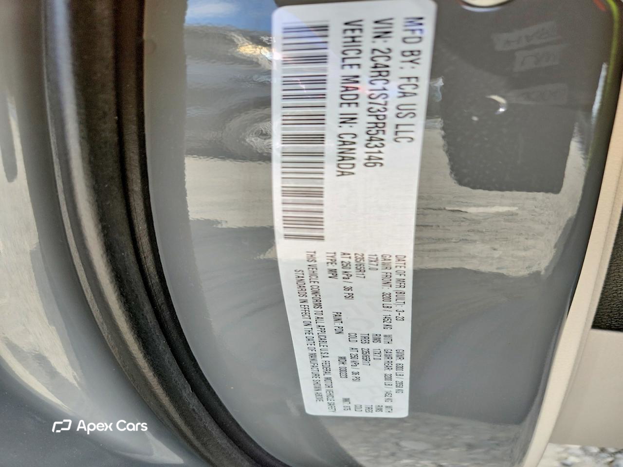 Chrysler Pacifica 2023