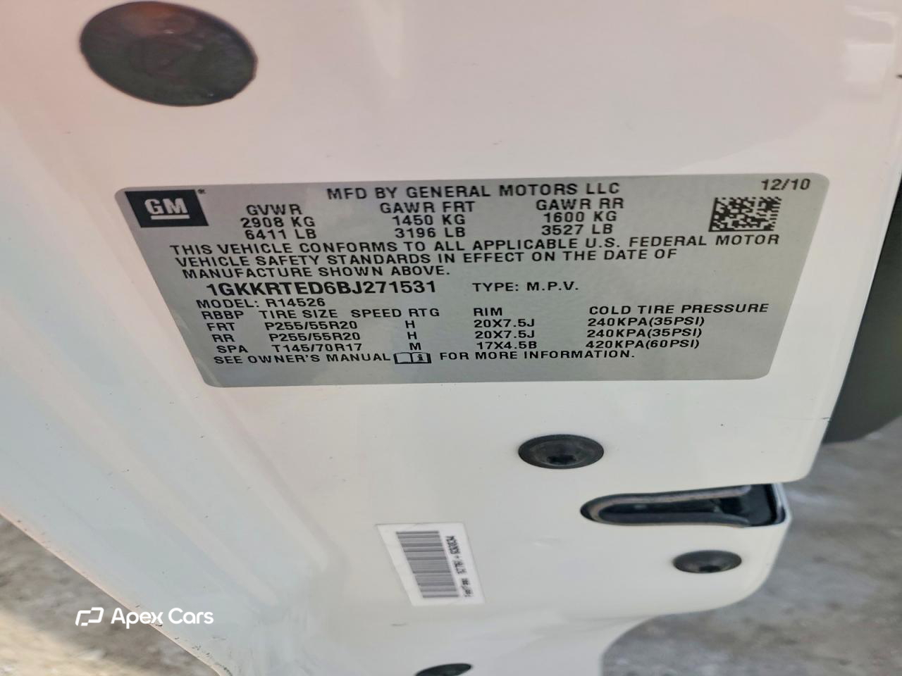 GMC Acadia 2011