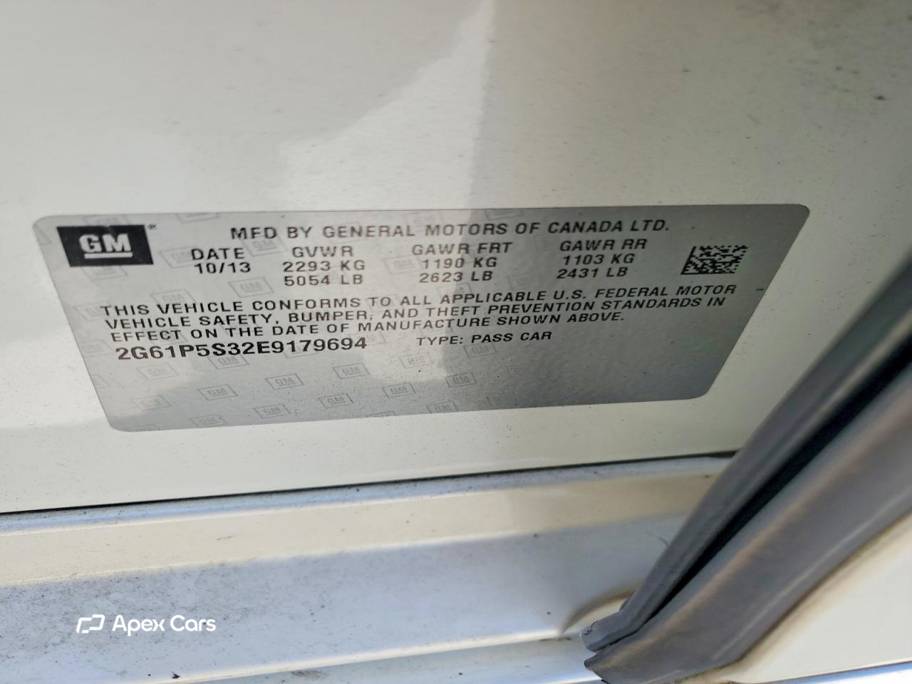 Cadillac XTS 2014