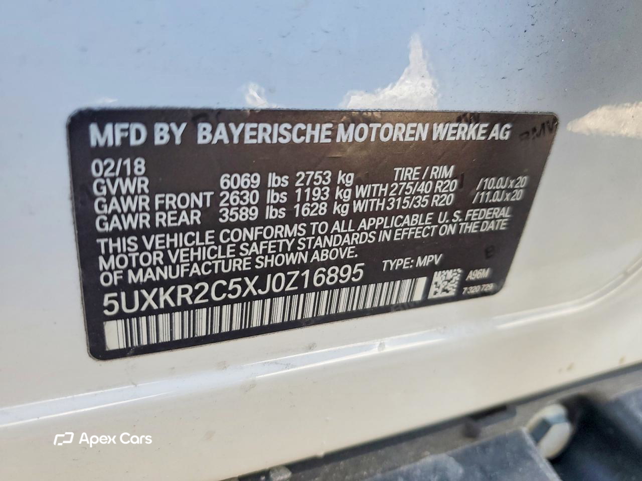BMW X5 2018