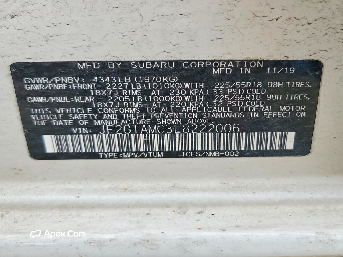Subaru XV 2020